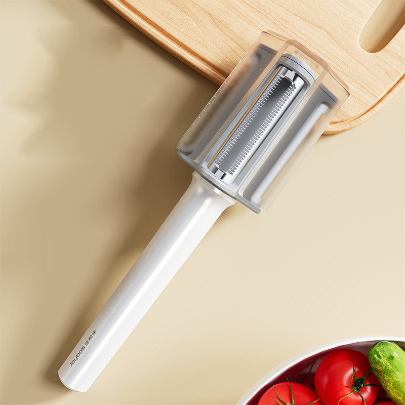 Alaric – RVS Schiller voor Fruit en Aardappelen Drie-in-één Keukentools