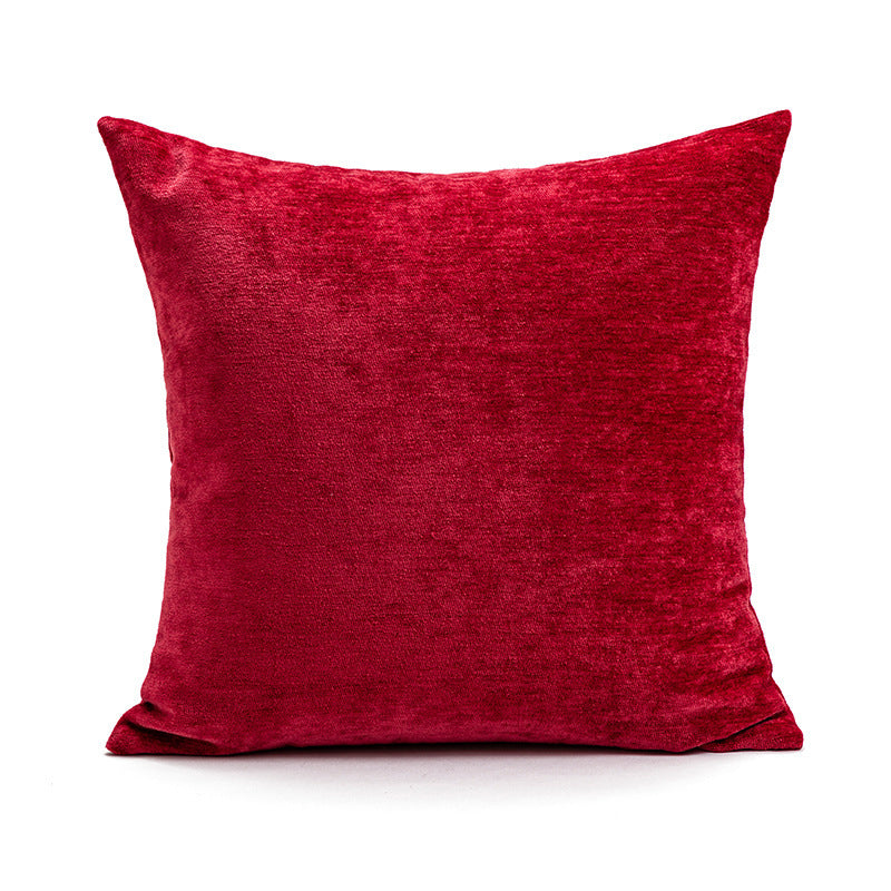 Persephone – Decoratieve Rode Kerst Snoeppop Kussen