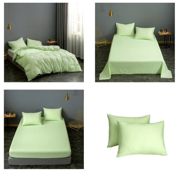 Elysia – Luxe Effen Kleur Dekbedovertrek van 100% Polyester