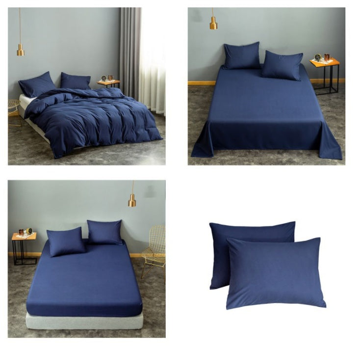 Elysia – Luxe Effen Kleur Dekbedovertrek van 100% Polyester