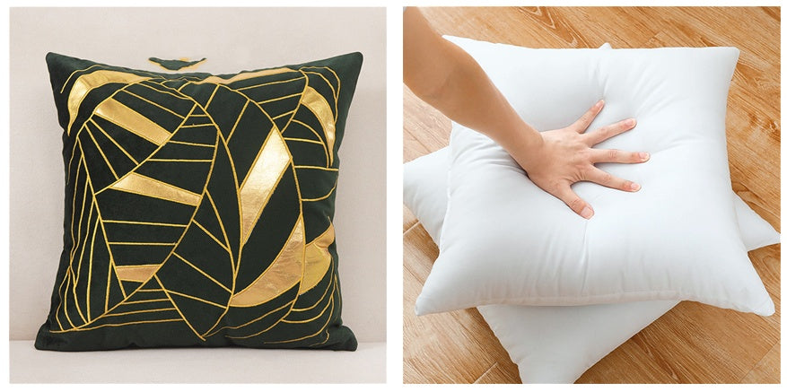 Ophelia – Gouden Kussenhoes van Dutch Velvet