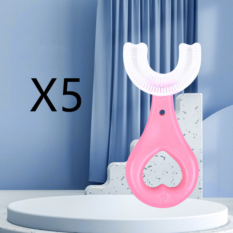 Coraline – Kinder U-vormige Voedselveilige Zachte Rubber Tandenborstel