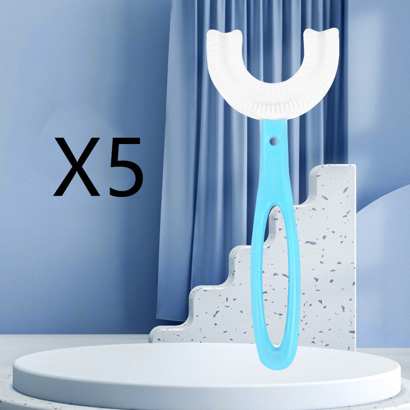 Coraline – Kinder U-vormige Voedselveilige Zachte Rubber Tandenborstel