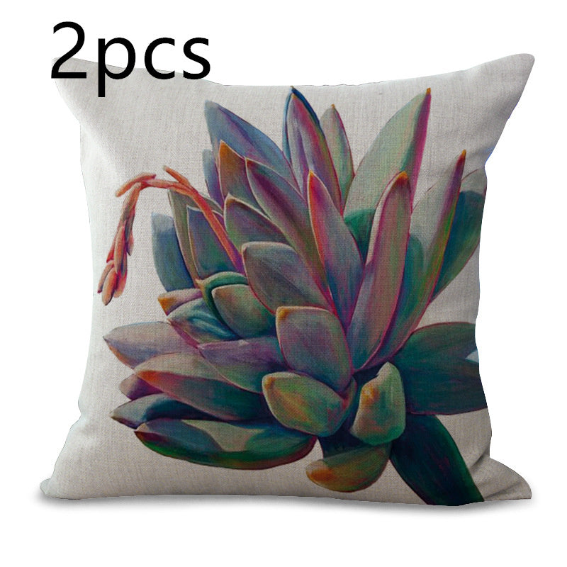 Octavian – Kussenhoes met Succulente Cactus