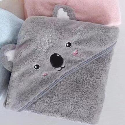 Ophelia – Drie-dimensionale Cartoon Badhanddoek Hoodie Cloak voor Kinderen