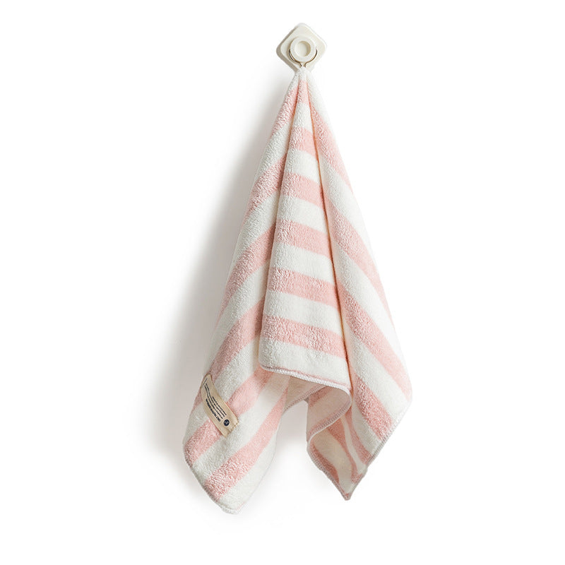 Lavinia – Absorberende Handdoek van Koraal Fleece