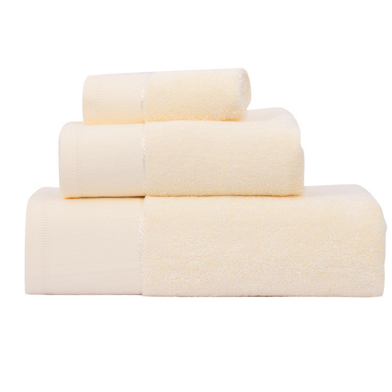 Eleonora – Badhanddoek Set van Drie Stukken met Hoge Waterabsorptie