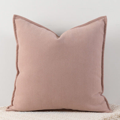 Theodosia – Herringbone Patroon Chenille Kussenhoes