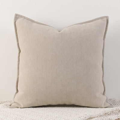 Theodosia – Herringbone Patroon Chenille Kussenhoes
