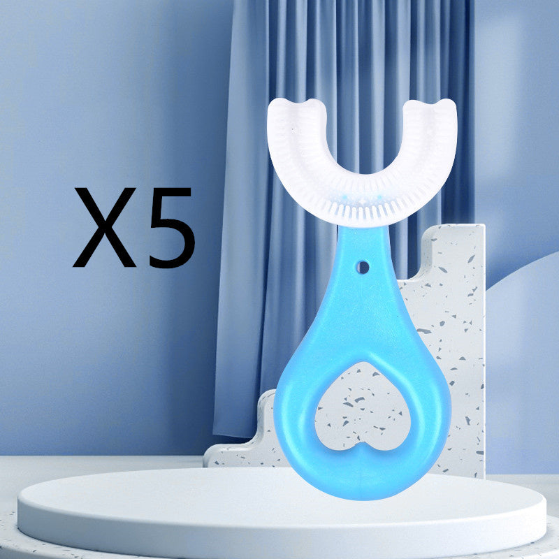 Coraline – Kinder U-vormige Voedselveilige Zachte Rubber Tandenborstel