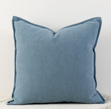 Theodosia – Herringbone Patroon Chenille Kussenhoes
