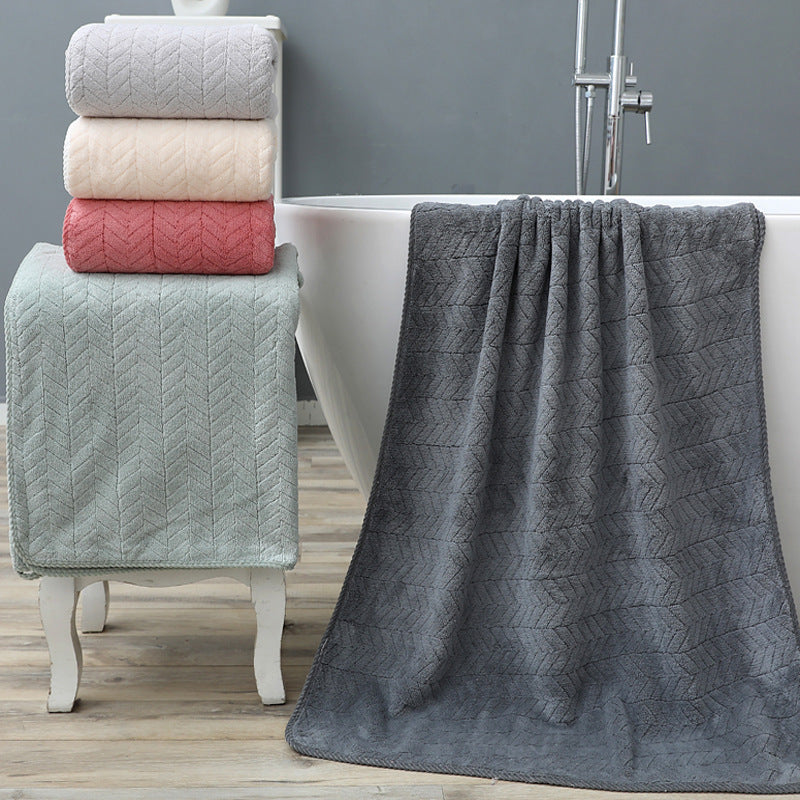 Anneliese – Dikke Coral Fleece Badhanddoek Absorberend