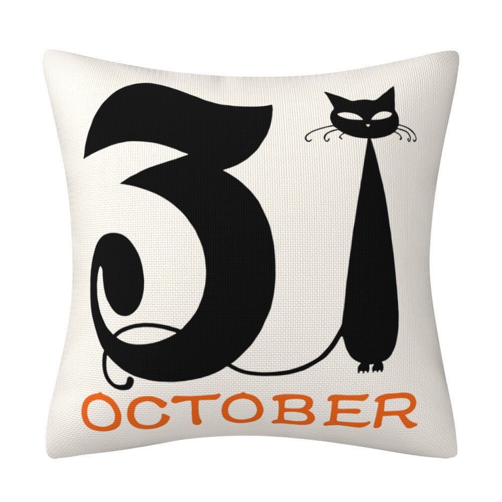 Lucian – Halloween Kussenhoes van Linnen