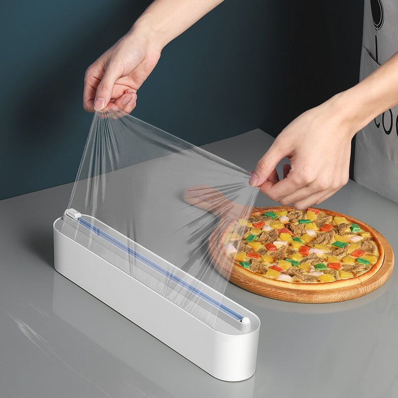 Coralie – Plastic Foil Snijdispenser voor Vriezer en Keuken