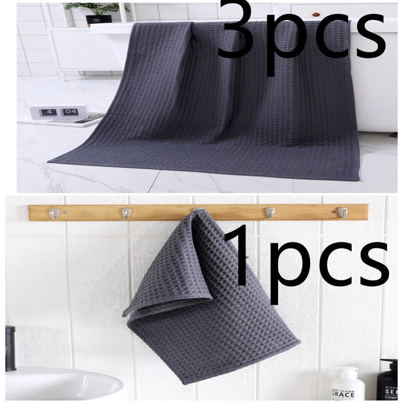 Brio – Sneldrogende Badhanddoek van 100% Katoen