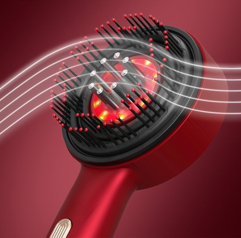 Evander – Elektrische Massagekam voor de Hoofdhuid met Rood Licht en Antislip Functie