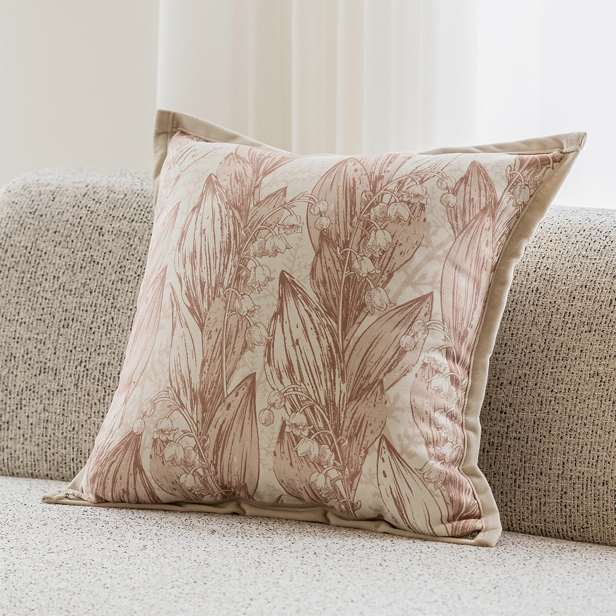Cassian – Chenille Kussenhoes voor de Woonkamer Sofa Bed