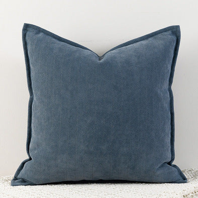 Theodosia – Herringbone Patroon Chenille Kussenhoes