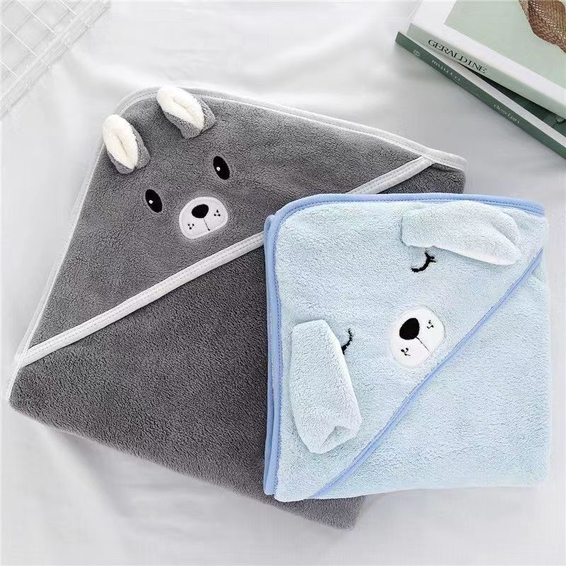 Ophelia – Drie-dimensionale Cartoon Badhanddoek Hoodie Cloak voor Kinderen