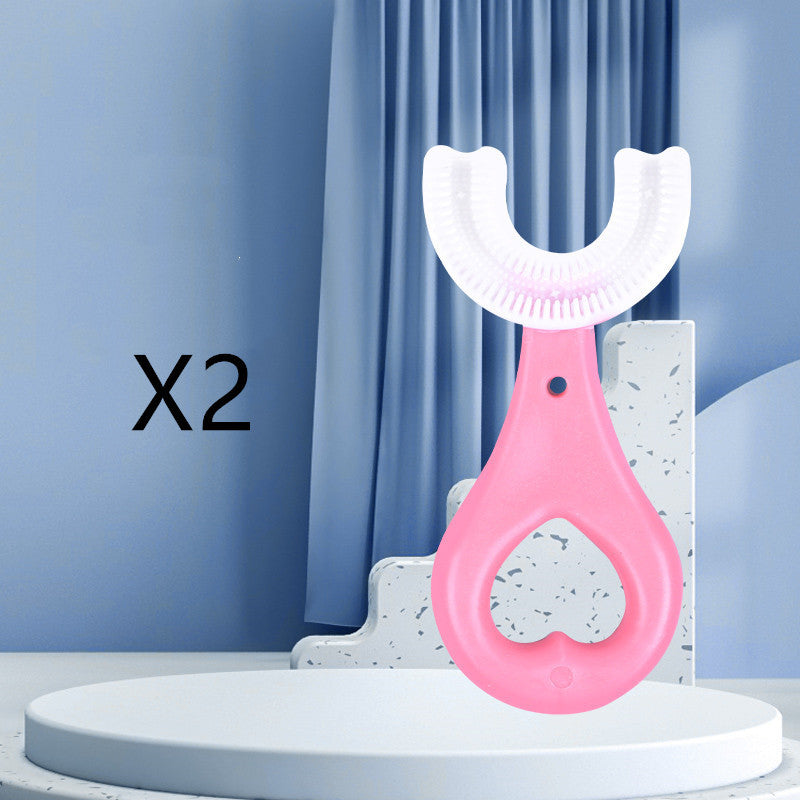 Coraline – Kinder U-vormige Voedselveilige Zachte Rubber Tandenborstel