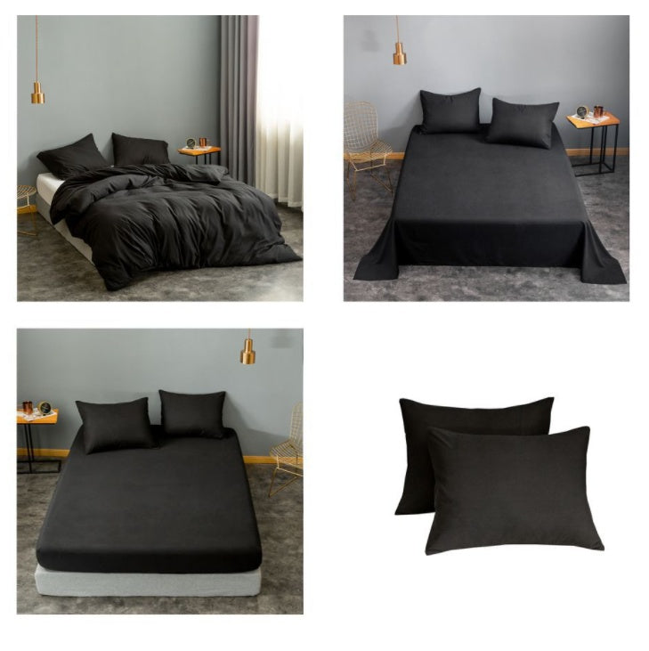Elysia – Luxe Effen Kleur Dekbedovertrek van 100% Polyester
