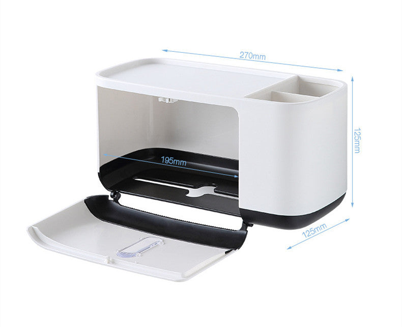 Cypress – Multifunctionele Papieren Handdoekenhouder zonder Nagels en Waterdicht