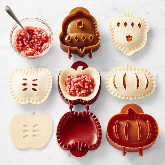 Rosalind – Set van 3 Herfst Hand Taart Mallen voor Kerstbakken