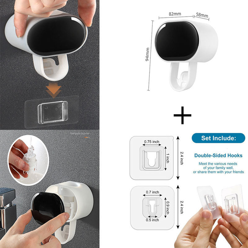 Cassian – Wandgemonteerde Automatische Tandpasta Dispenser