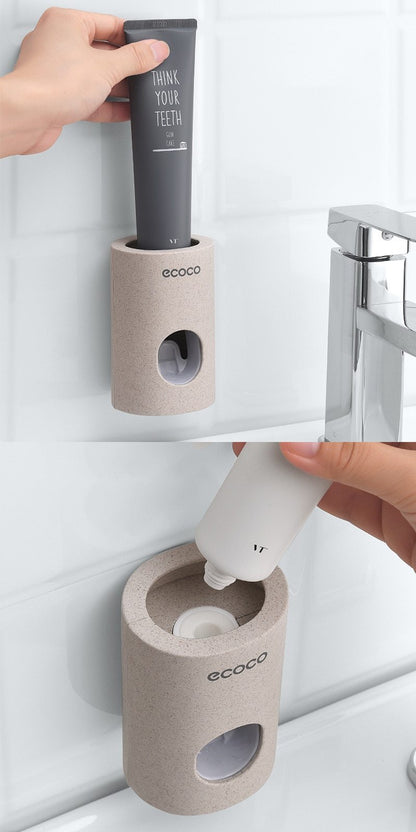 Leontine – Automatische Tandpasta Dispenser met Wandmontage