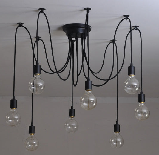 Coralie – Stijlvolle IJzeren Wind Chandelier
