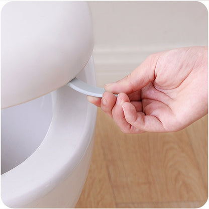 Amara – Draagbare Toiletdekselcover met Flip-handvat