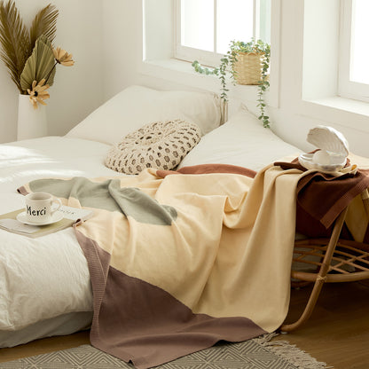Haven – Gebreide Dekensingle Cover Quilt
