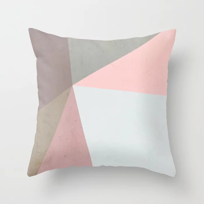 Juno – Minimalistische Abstractie Geometrische Kussenhoes voor Thuis