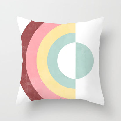 Juno – Minimalistische Abstractie Geometrische Kussenhoes voor Thuis