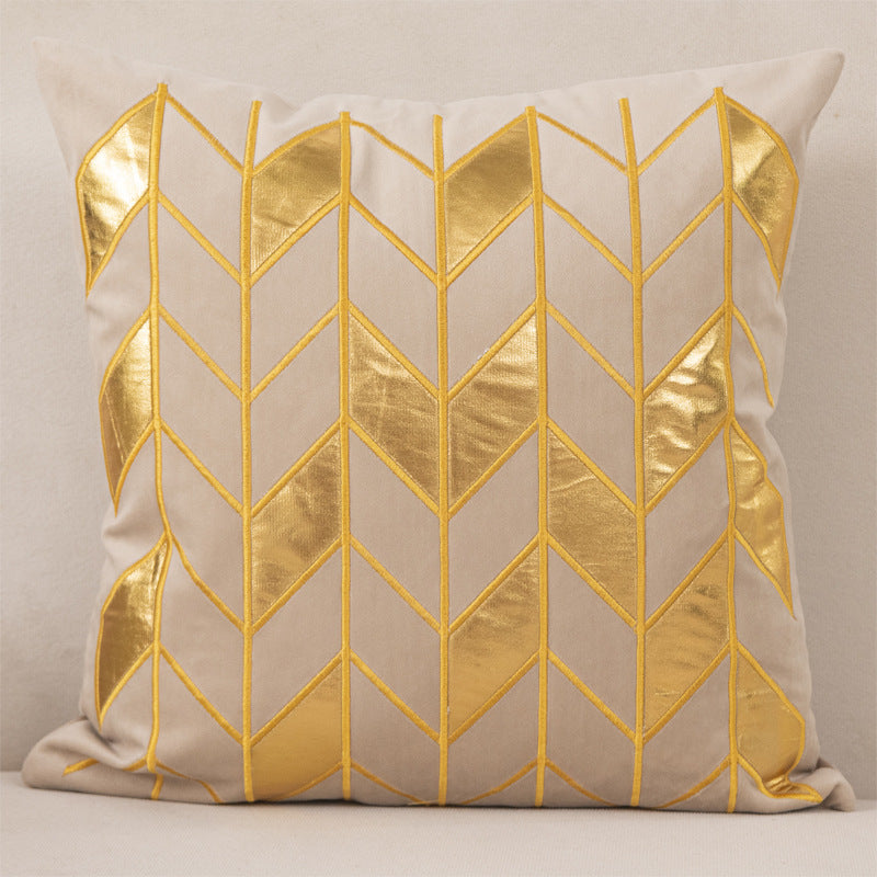 Ophelia – Gouden Kussenhoes van Dutch Velvet