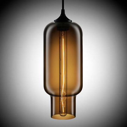 Lucian – Industriële Hanglamp van Glas voor Moderne Interieurs