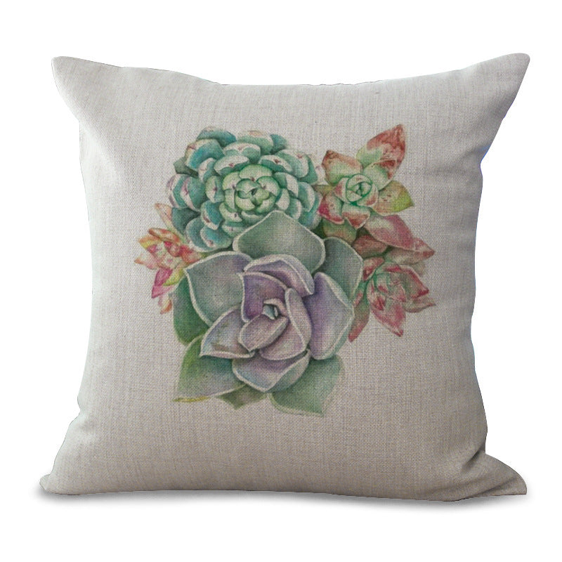 Octavian – Kussenhoes met Succulente Cactus