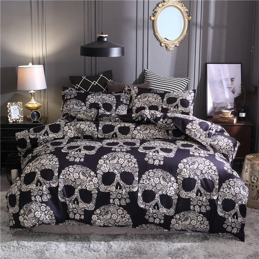 Orion – Luxe Bedtextiel Set met Skulls