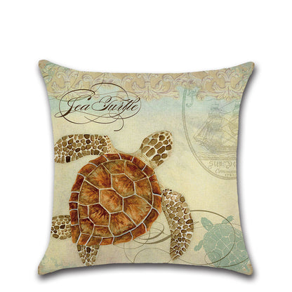 Zenith – Kussenhoes met Zeedierenpatroon
