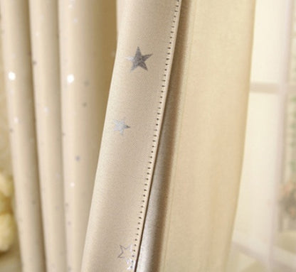 Summit – Sterrenprint Perforated Gordijn