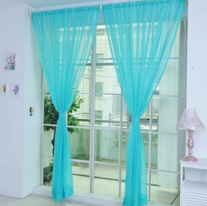 Elowen – Eenvoudige Tulle Gordijnen voor de Woonkamer Transparante Tulle Gordijnen voor de Slaapkamer