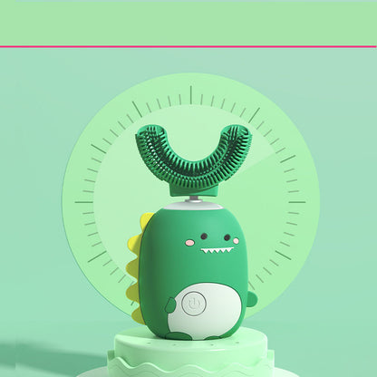Leontine – U-vormige Elektrische Tandenborstel voor Kinderen met Zachte Borstels