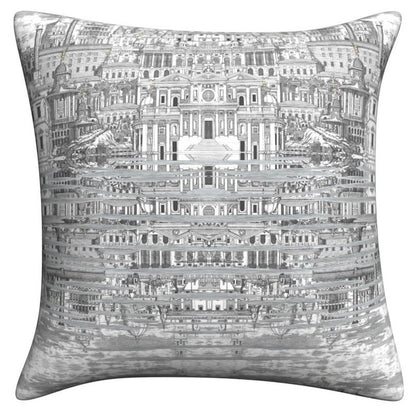 Evander – Linnen Kussenhoes Italiaanse Lina Serie voor Kunst Slaapkamer en Woonkamer Decoratieve Kussenhoes