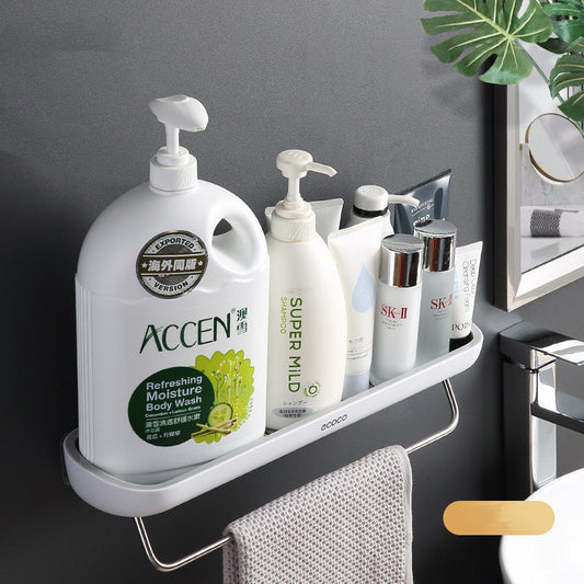 Aurelia – Wandplanken voor Badkamer met Handdoekhouder
