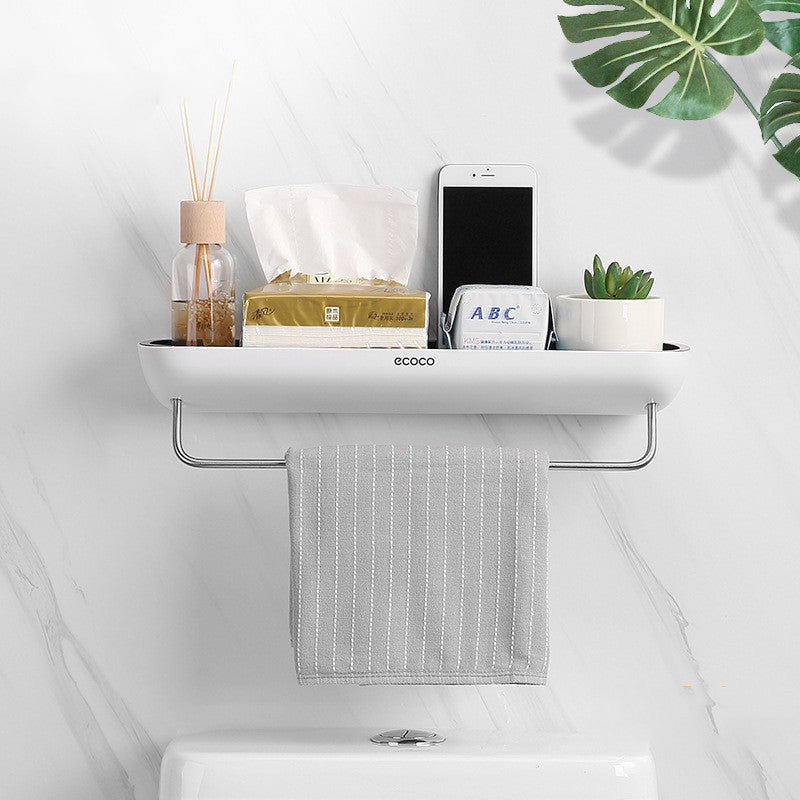 Aurelia – Wandplanken voor Badkamer met Handdoekhouder