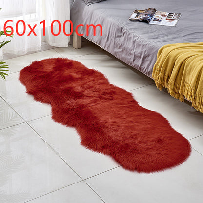 Persephone – Faux Wol Lederen Sofa Tapijt