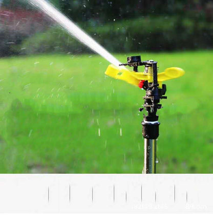 Verstelbare Tuinsproeier op Statief – 45–89 cm Hoogte, 360° Draaibaar, 24 m Bereik