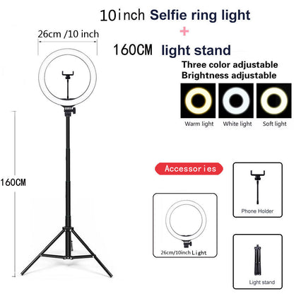 Isla – Dimbare Ringlamp met Statief