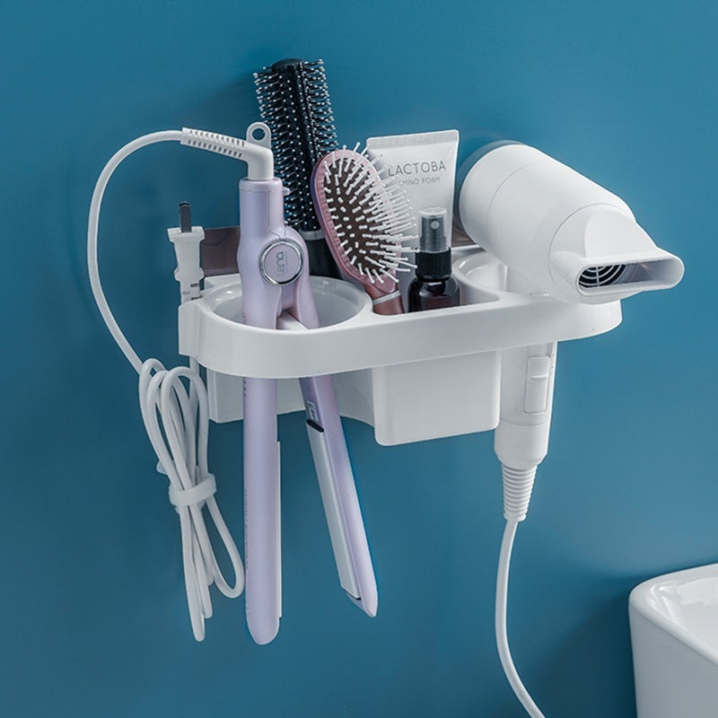 Cypress – Handsfree Haardroger Houder en Opbergdoos voor de Badkamer