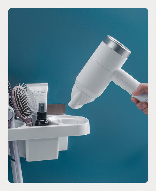 Cypress – Handsfree Haardroger Houder en Opbergdoos voor de Badkamer